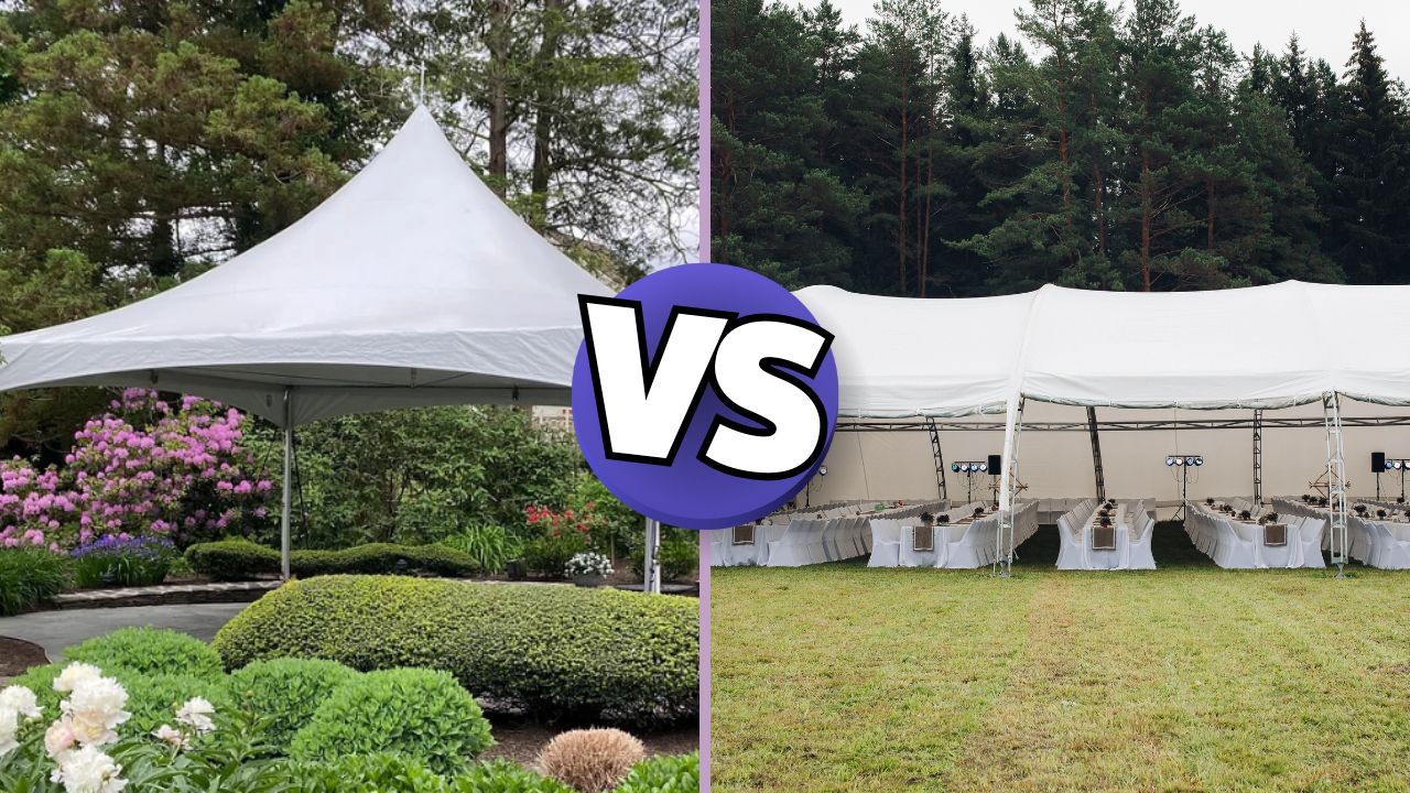 Frame Tent vs Pole Tent